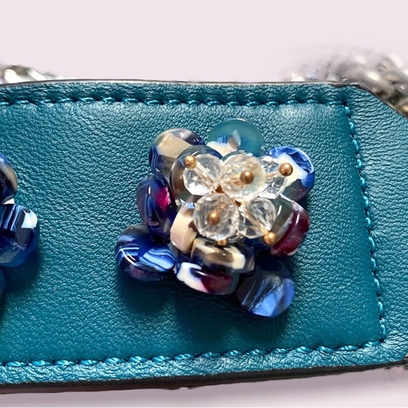 Kurt Geiger Large Kensington Embellished Tweed Bag -like new - Picture 4 of 6